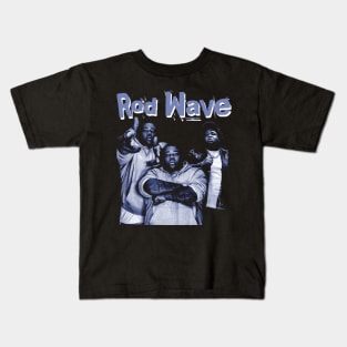 Rod wave best potrait Kids T-Shirt